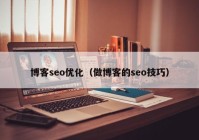 博客seo优化（做博客的seo技巧）